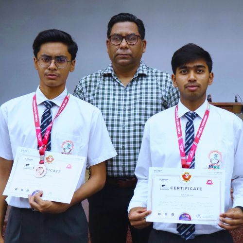 Rounak Sah & Sameer Al Din, Grade 12